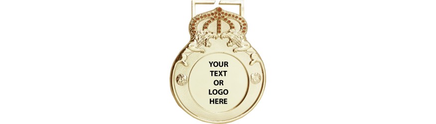 100MM 3D SCULPTED LION MEDAL (6MM THICK) - GOLD, SILVER OR BRONZE 100MM 3D SCULPTED LION MEDAL (6MM THICK) - GOLD, SILVER OR BRONZE